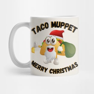 Taco muppet merry Christmas carol Mug